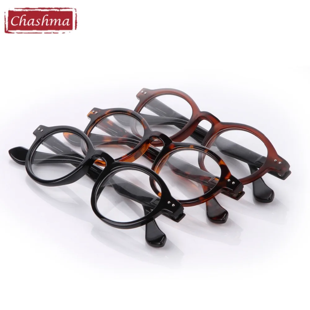 Chashma Retro Style Optical Glasses High Quality Eyewear Vintage Leopard Frame Round Reading Glasses