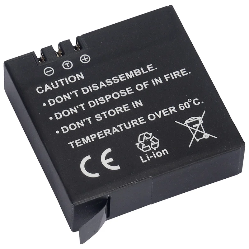 KingMa-오리지널 샤오미 Yi 4K 4k + 4K 라이트 배터리 + 충전기, 1000mah, 스포츠 XiaoYi 4K 2 액션 카메라 배터리 액세서리