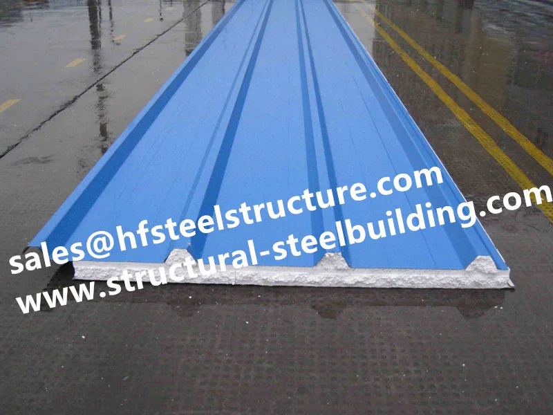 

Chinese manufacturer Cold Room Corrugated EPS Sandwich Metal Roofing Sheets Wall Panels