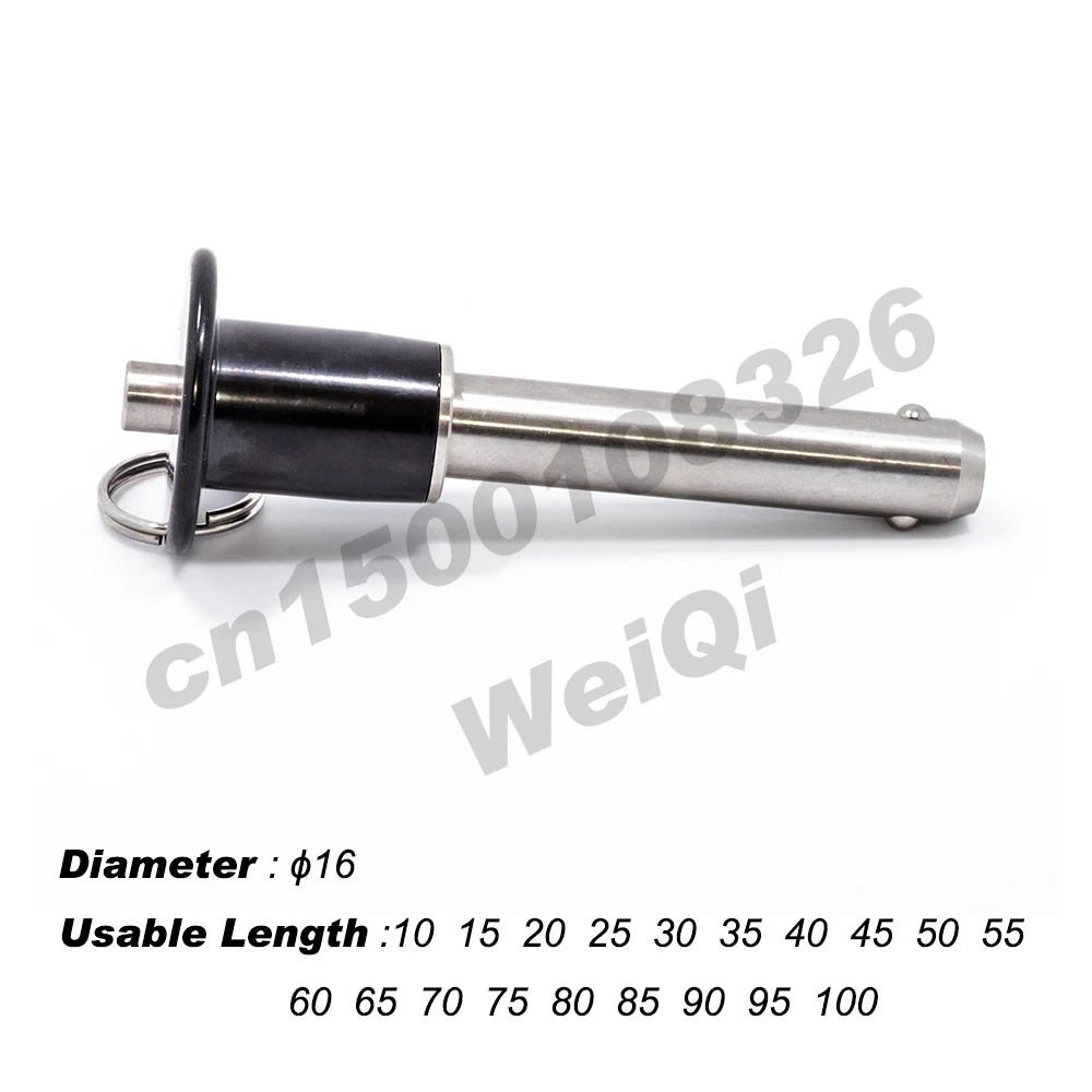 Ball lock pin ,B handle quick release pin,button type,dia 10 length 10 15 20 25 30 35 40 45 50 55 60 65 70 80 90 100 in stock