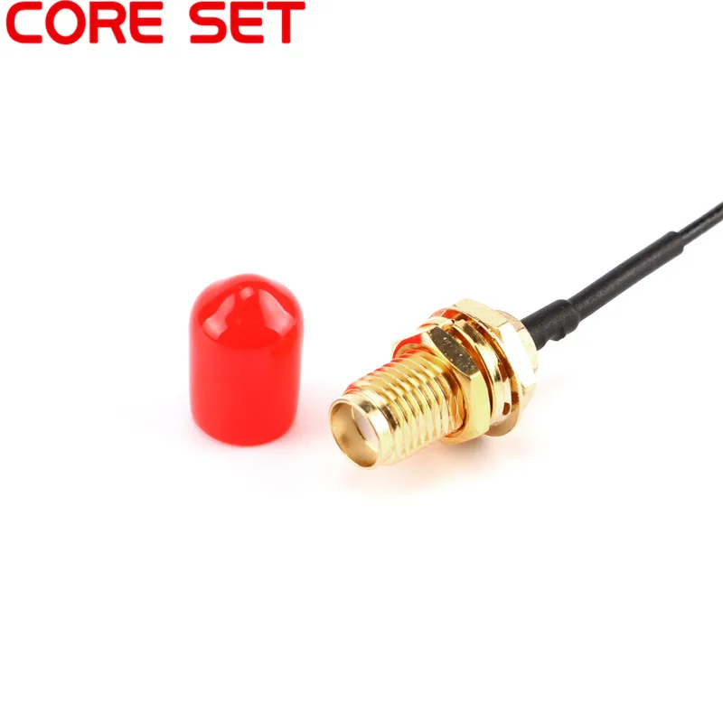 5pcs 15cm SMA Extension Cable Straight Jack to uFL/u.FL/IPX Female Connector Pigtail Antenna RF Pigtail Cable 1.13mm