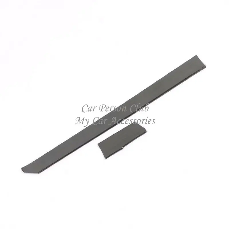 For Toyota Corolla LHD 2019 Center Console Control Strips Cover Interior Frame Trims Stainless Steel Car Molding Accessories