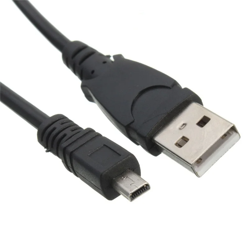 USB UC-E6 Data / Photo Transfer Cable Cord Lead Wire For Nikon Camera D5100 / CoolPix 2100 / 2200/3100 -1.2m 1.5m