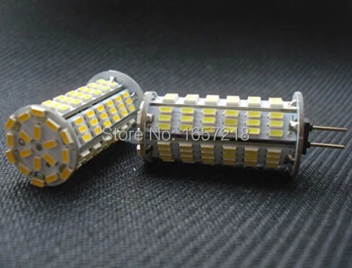 High Power G4 3014SMD 126 leds Lamps AC/DC 12V  4w Corn Bulb Droplight Chandelier 3014SMD Spot light Cool/Warm White 360 degrees