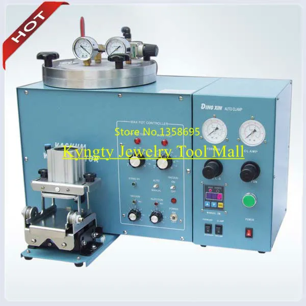 

Automatic Vacuum Wax Injector With 1kg Injection Wax Free Charge Goldsmith Machine Warranty One Year making kit