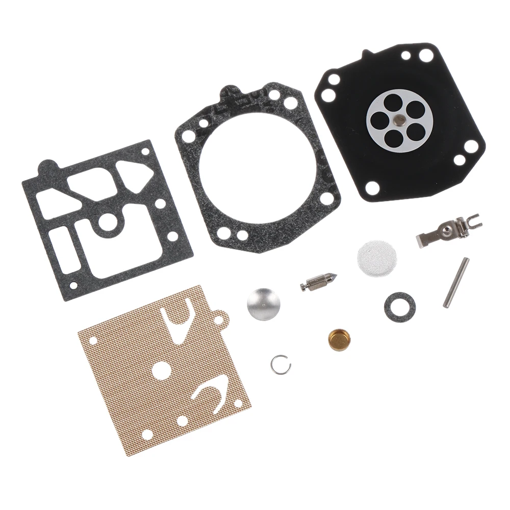 12 Pcs/Set Carburetor Carb Repair Gasket Diaphragm Kit Fit Walbro K22-HDA Echo Chainsaw Repair Kit Replacement Parts