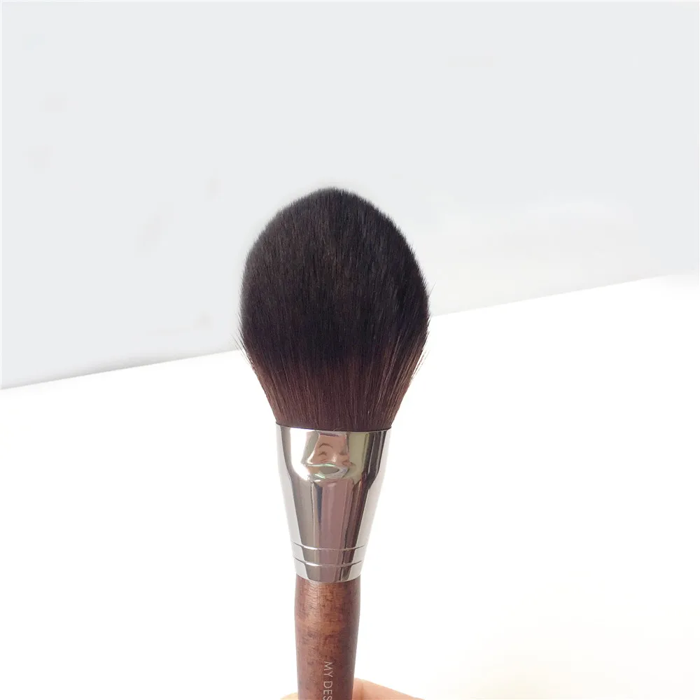 My Destiny Precision Powder Brush 128 -Very Soft Hair Pefect for Loose and compact powders Blush- Beauty Makeup Blending Tools