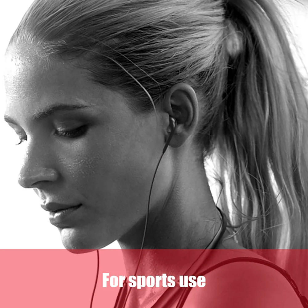 الرياضة تشغيل بلوتوث 5.0 سماعات IPX5 مقاوم للماء سماعة طويلة وقت الانتظار اللاسلكية Hifi ستيريو سماعات موسيقى سماعات