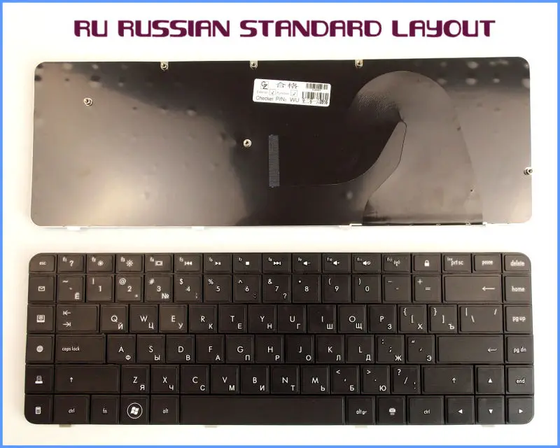 

New Keyboard RU Russian Version for HP Pavilion G56 G56-100 G62 G62-340 G62-340US Laptop