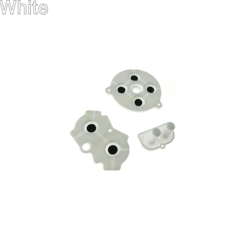 1 компл. Красочных резиновый проводящий A-B D-pad для Nintend GameBoy Advance GBA силиконовый Кондуктивный Start Select Keyboard