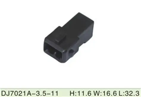 

Free shipping 2pin modified Nozzle sensor male connector plug 282189-1