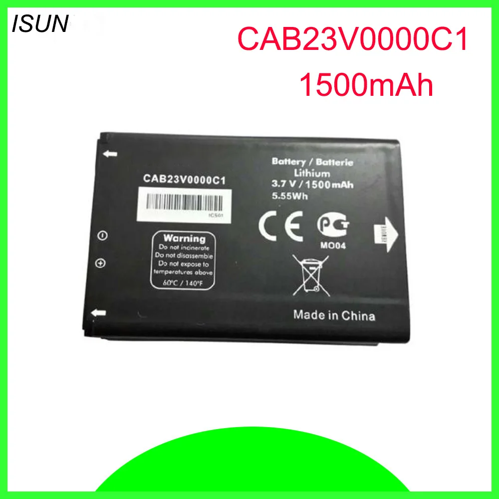 

ISUNOO CAB23V0000C11500mAh 3,7 V 3.7Wh Высококачественная сменная литий-ионная батарея для Alcatel Y800 Y580D мобильный телефон аккумулятор