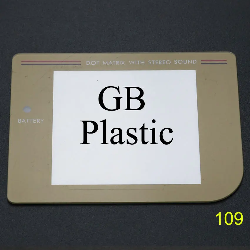 Сменная Крышка для объектива YuXi для Gameboy DMG, пластиковое стекло для детской защиты