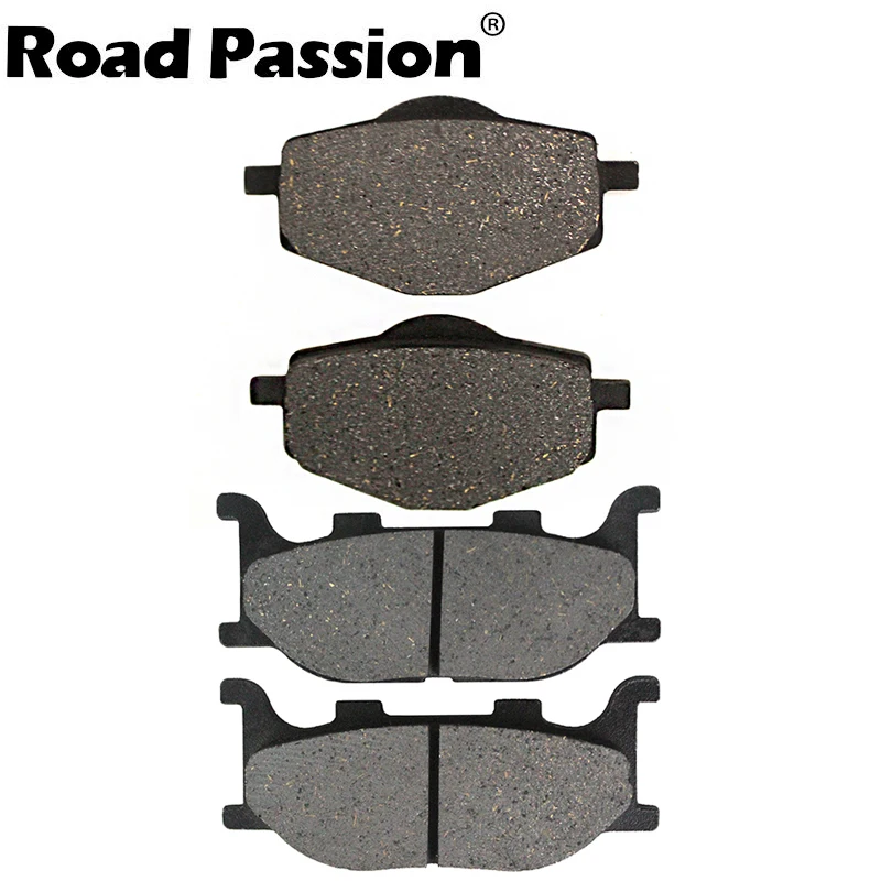 Road Passion Motorcycle Front & Rear Brake Pads For YAMAHA TDR125R TDR 125 R TDR125 125R 4GW GX1  1993-2003