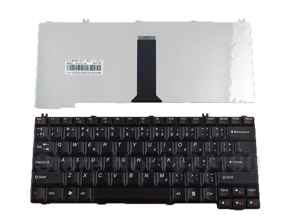 

SP Spanish Keyboard for LENOVO Ideapad Y330 Y430 U330 BLACK Small Enter New Laptop Keyboards With