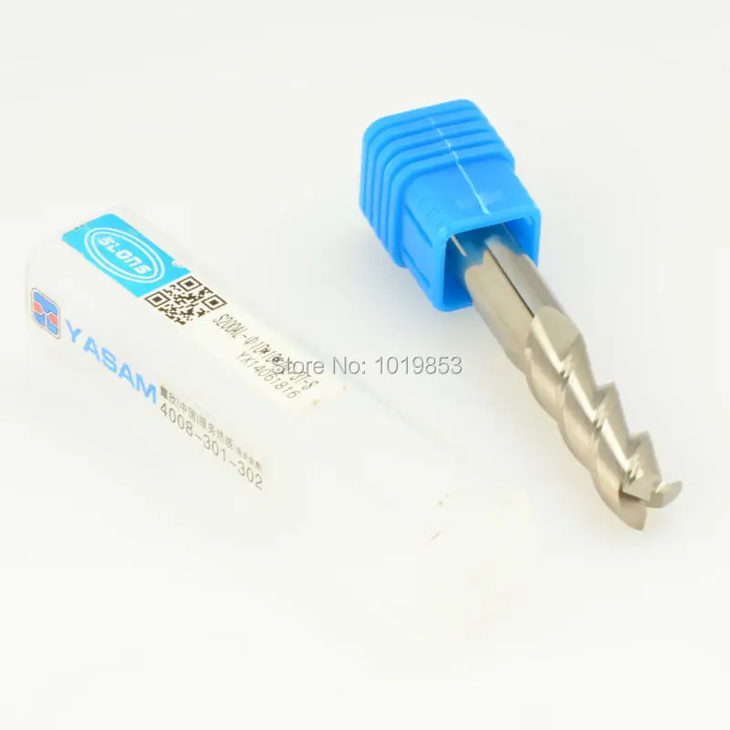 2 Chiếc SLONS S200AL 8Mm 75L 10X10X75L 10Mm Đường Kính Chuôi Hợp Kim Vonfram Cấp Cối Xay Cho Hợp Kim Nhôm