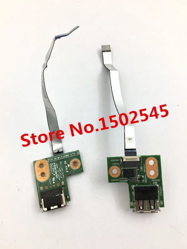 ของแท้แล็ปท็อปอินเทอร์เฟซ USB สําหรับ HP CQ62 G62 G62-A57SF G62-B29SA G72 USB 01013JS00-388-G