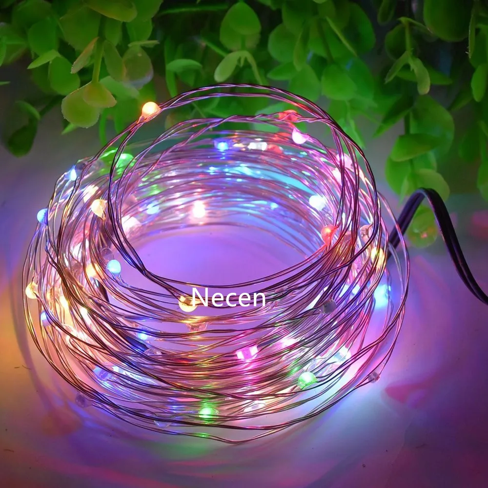 

Led String Lights 5M 16.4ft 50led 5V USB Christmas Light Blue/ white/RGB copper wire christmas festival wedding party decoration