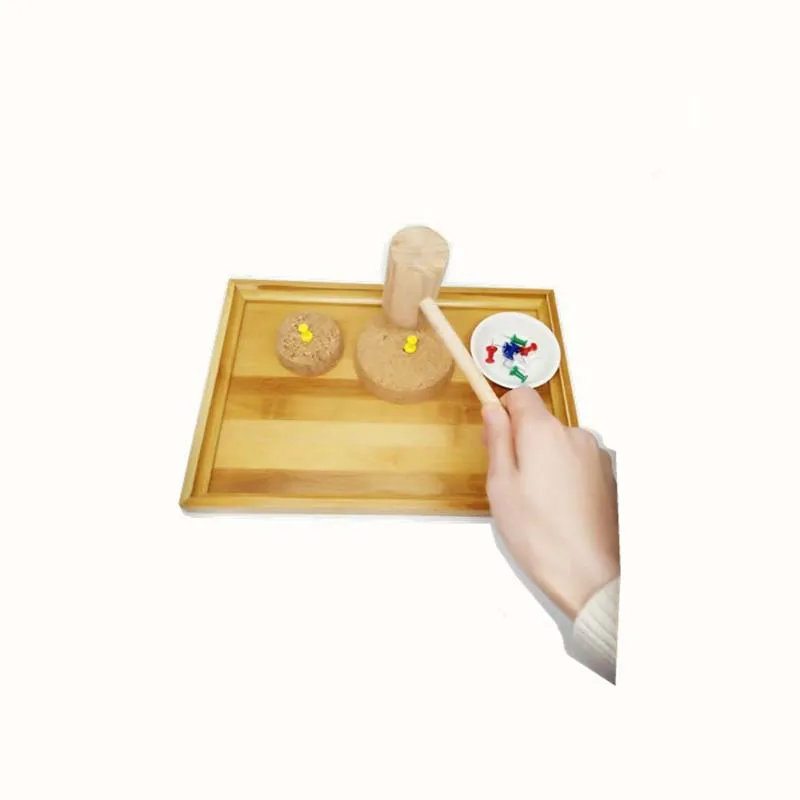 Montessori Early Education toys pre-action knock daily life Kindergarten Montessori teaching aids