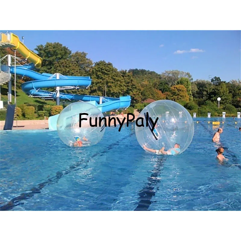 Water Walking Ball Best Quanlity Germany Zipper,Inflatable PVC Toy Balls 2 M Lovely Water Toy,PVC/TPU Clear Human Water Ball