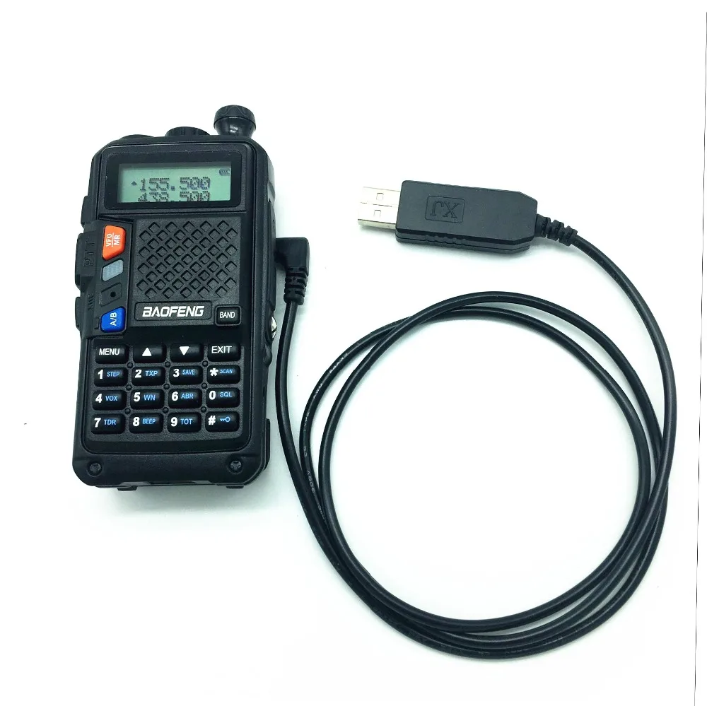 

NEW Portable Baofeng B3PLUS 2.5MM USB Charging Cable for Walkie Talkie UVB3 PLUS UVS9 Portable CB radio Charging