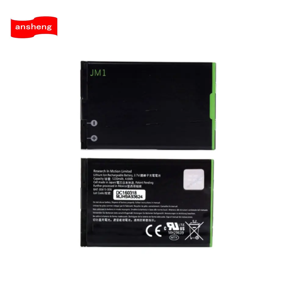 High Quality 1230mAh JM1 Battery For Blackberry 9900 9930 9850 9860 9790 Mobile Phone