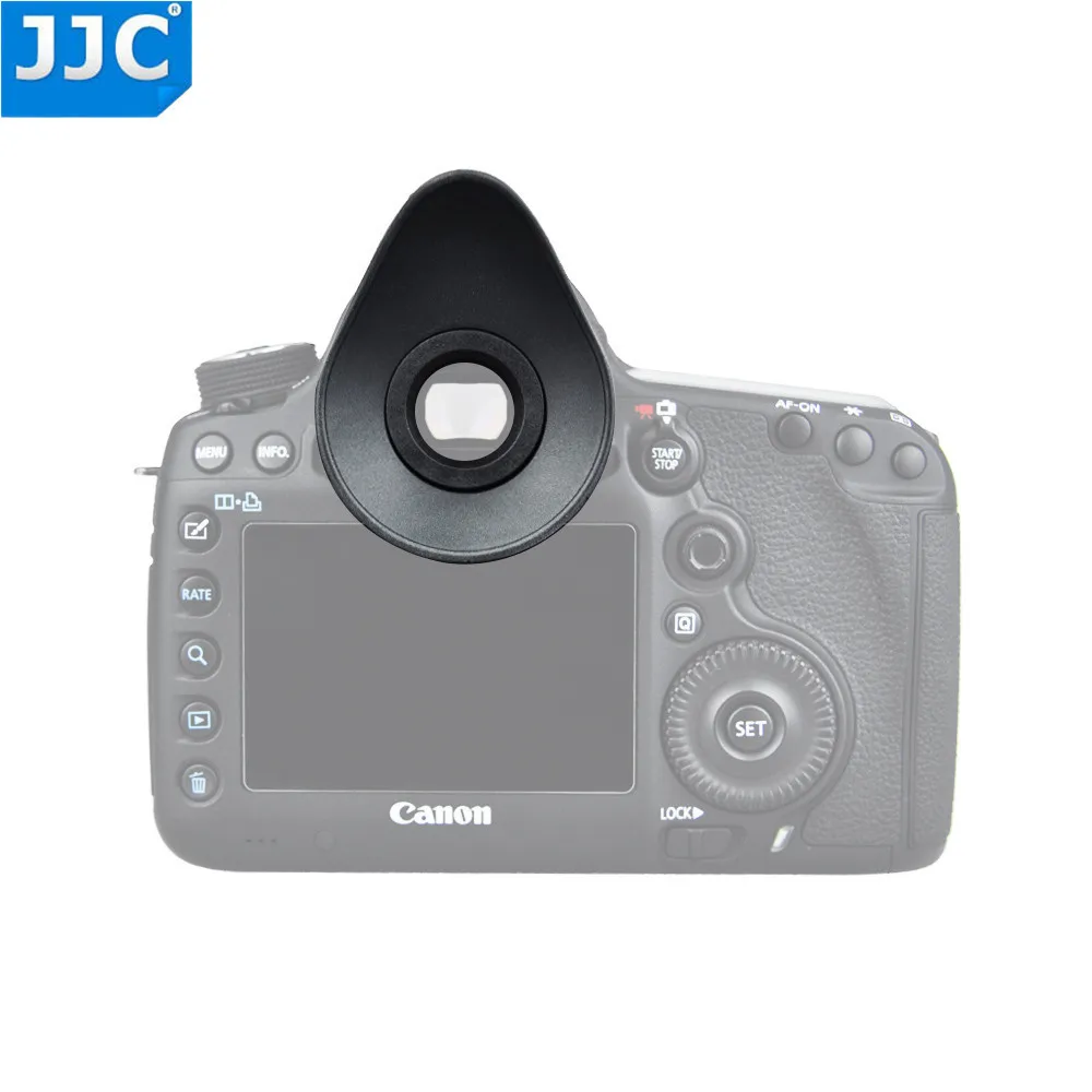 JJC สายตายาว EyeCup สำหรับ Canon EOS 5DM4 5DM3 1DX Mark II 1DX 1Ds Mark III 1D Mark IV III 5DS 5DSR 7D Mark II 7D แทนที่ Canon EG