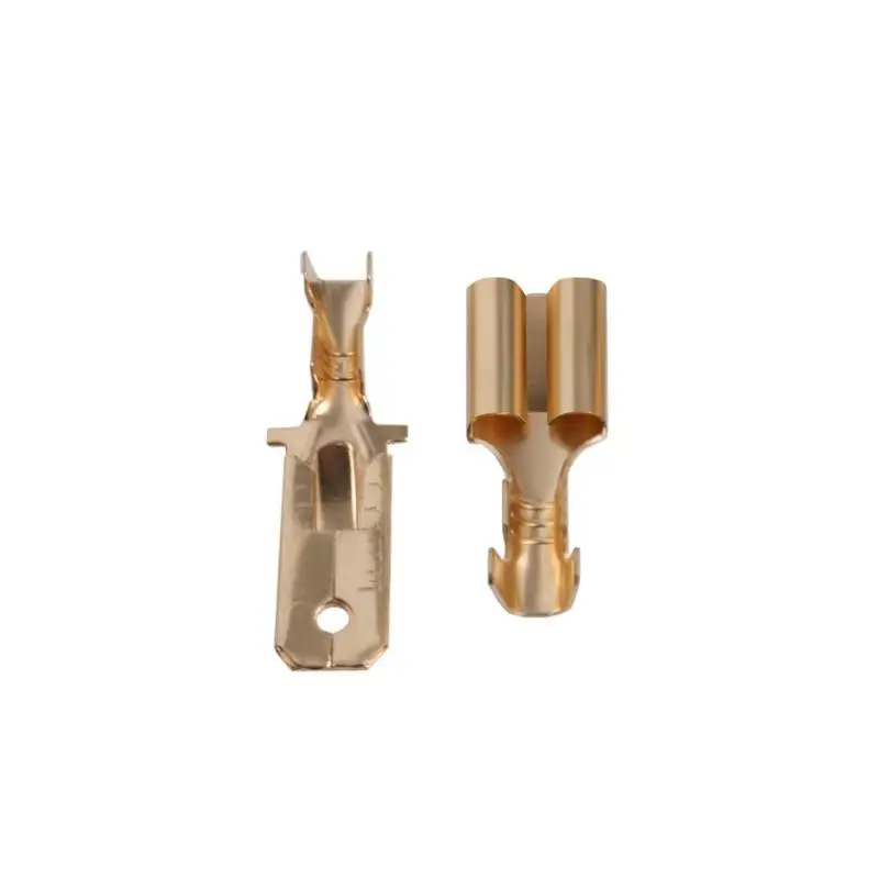 1 set/5 sets/10 Sets T-Type 2 Pin DC Power Connector Plug Vehicle Interphone Male Female Plugs for VHF/UHF Yaesu Radio Cable