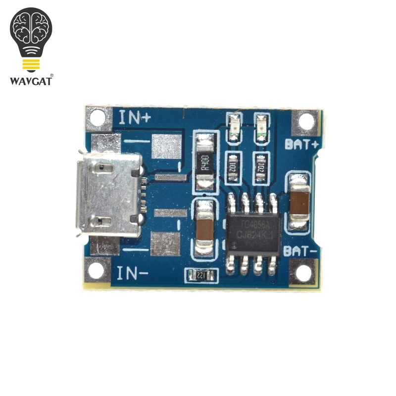 Chargeur de batterie au lithium TP4056 1A, module de charge dédié