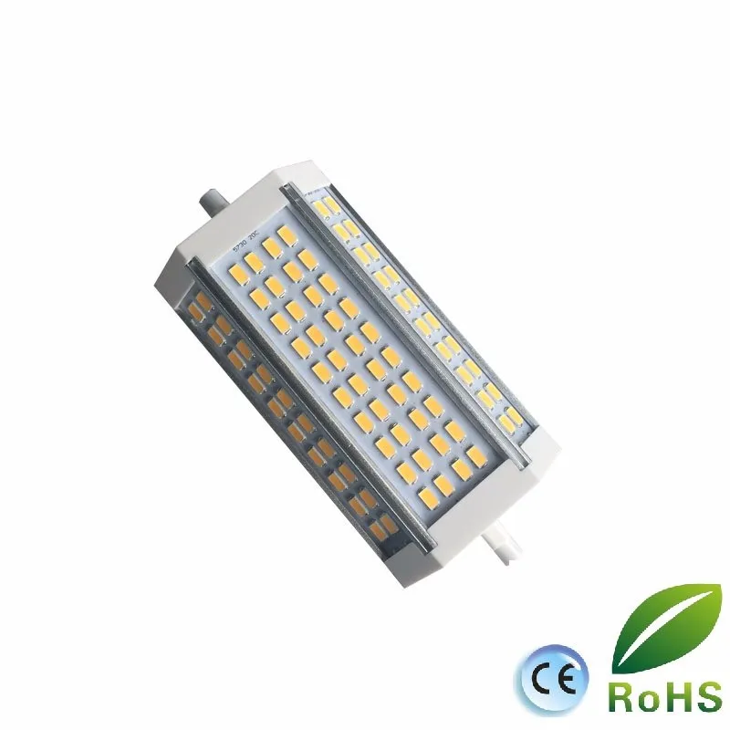 

35w R7S J135 Led Light dimmable 135mm SMD5730 RX7S led bulb lamp No fan R7S 350w halogen lamp AC110-240V