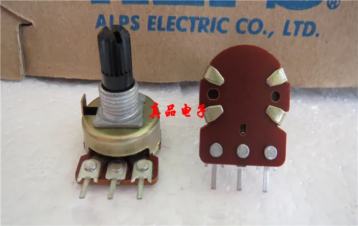 

Imported Japan Type 148 B10K Single Audio Amplifier Potentiometer Handle Length 15 Hole 7.7MM switch