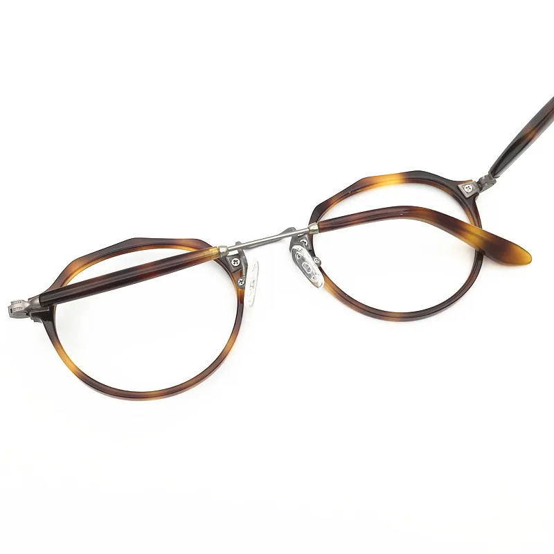 Belight Optical Acetate with Titanium Vintage Retro  Women Mens Glasses Frames Optical EyeGlasses  Prescription Eyewear 17034