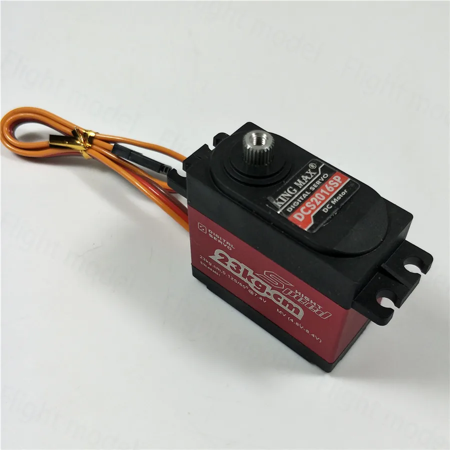 KINGMAX DCS2016SP Waterproof Digital High Voltage Servo For 28-50CC RC Airplane Entry Level Car Robot