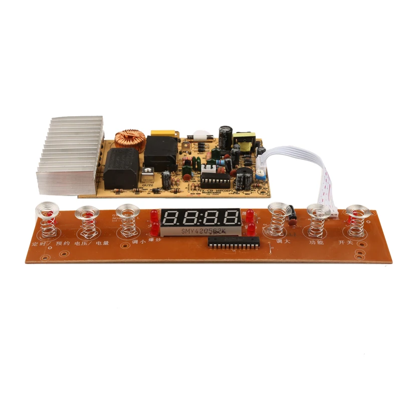 1500W 220V Circuit Board PCB with Coil Electromagnetic Heating Control Panel for Induction Cooker  GW-16  GW-Cm08