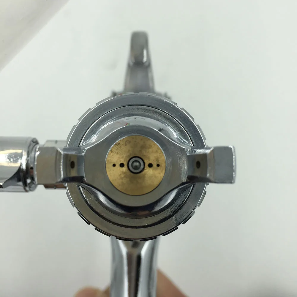 W-71g tinta máquina de pulverização HVLP pistola ar garrafa de 400cc de alta qualidade sst bico gravidade tanque de alimentação de pulverizador