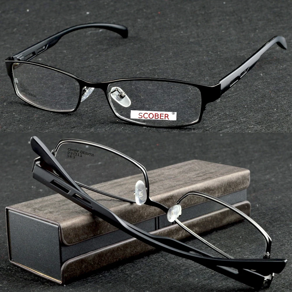 

Leesbril Magnetic Reading Glasses = Scober Full-rim Alloy Commercial Coated Lenses Reading Glasses +1 +1.5 +2 +2.5 +3 +3.5 +4