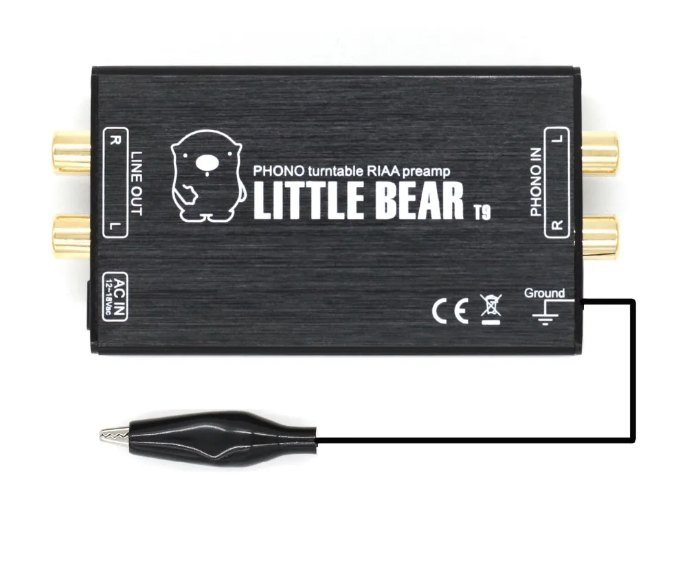 

2018 Little bear HiFi T9-mini Phono Turntable RIAA Preamp preamplifier amplifier