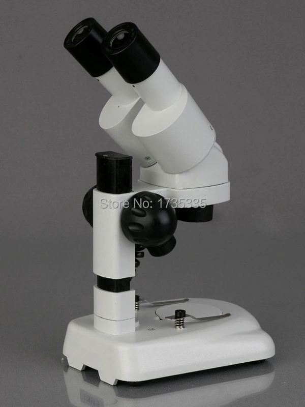 20X Mini Portable Pocket Binocular Stereo Microscope TSM-03LED