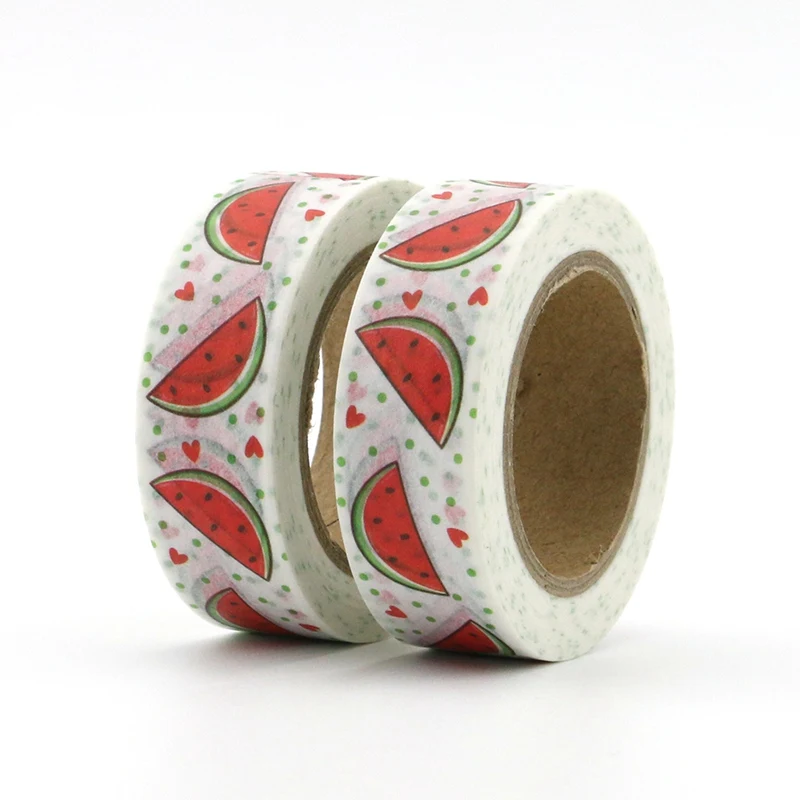 2 Cái/lốc Mùa Hè sắp tới dưa hấu Trang Trí Washi Tapes Giấy DIY Scrapbooking Dính Masking Băng 10 m Học Văn Phòng Cung