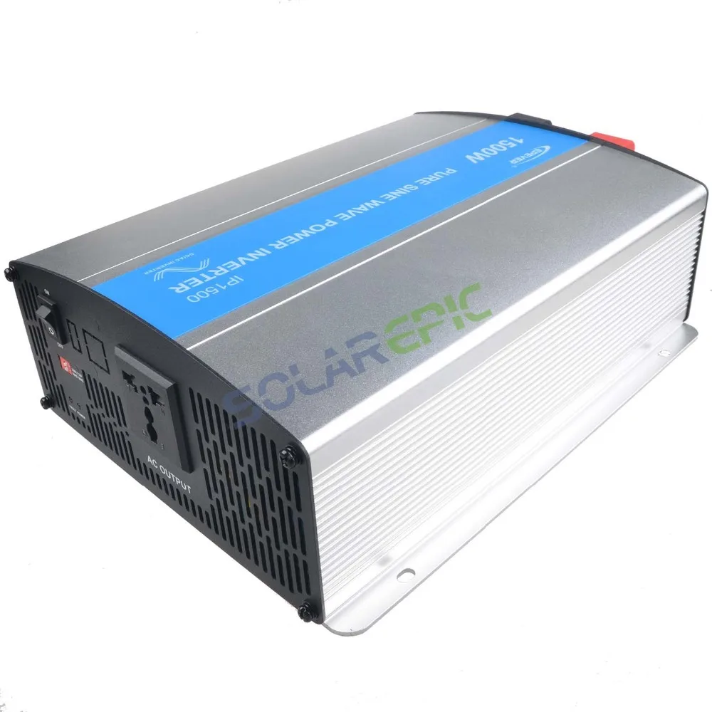 1500W Epever Off Grid Inverter 12V/24VDC to AC110V/220V Pure Sine Wave Power Inverter 1500W Solar Off Grid Inverter 50Hz/60Hz CE