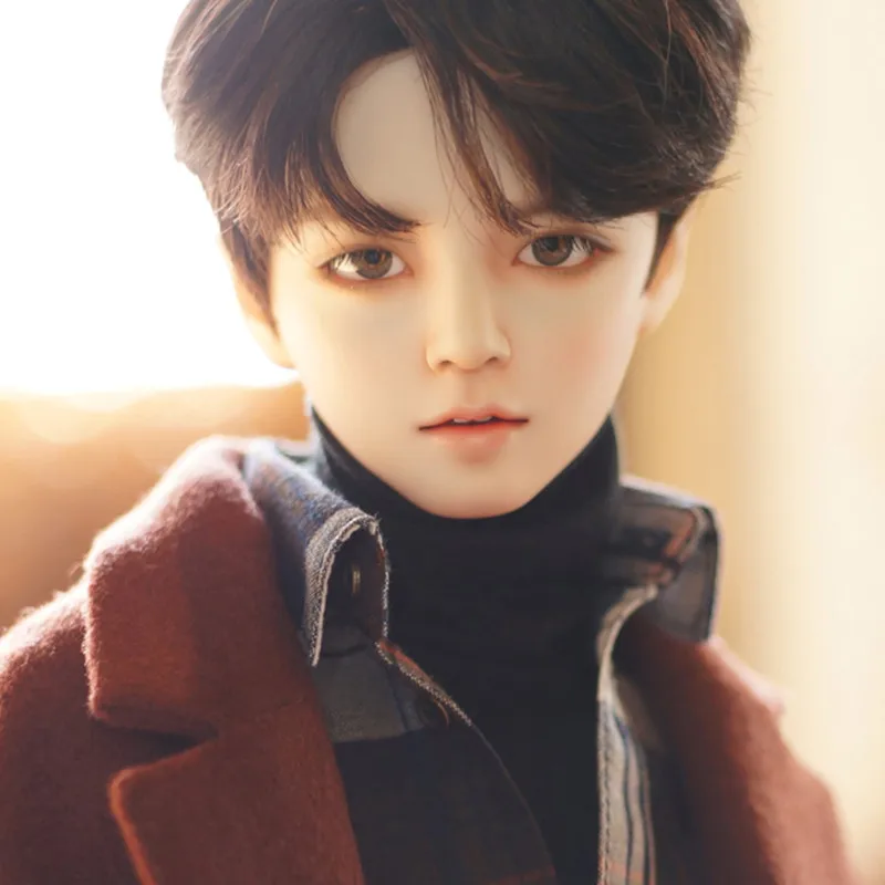 

New BJD SD doll 1/3 65cm Boy Premium resin male baby Jaeii talent joint full set of clothes wig shoes spot Free shipping