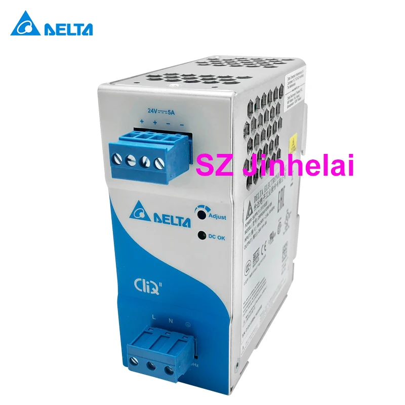

DELTA DRP024V120W1BN Authentic original Switching power supply 5A 120W Din Rail Power Supply Series