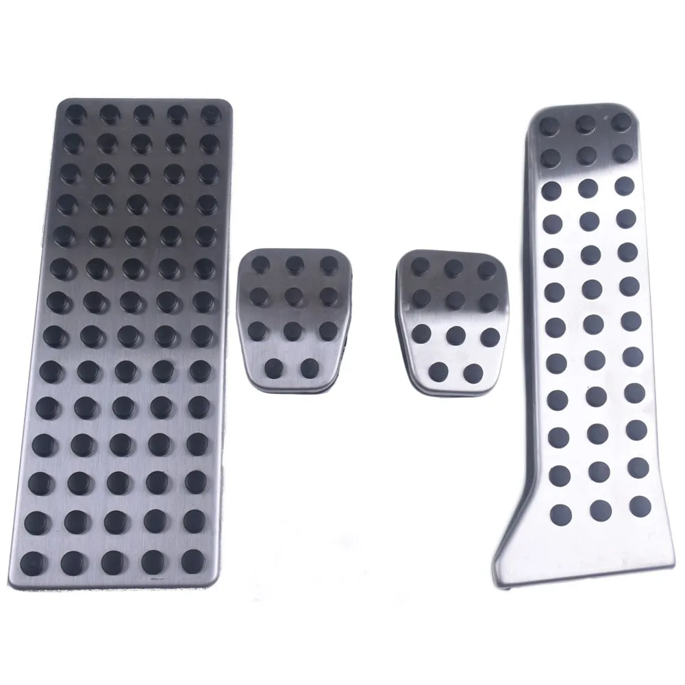 LHD  tainless steel Car Accesssories  For Mazda CX-5 CX-4 CX-9 Atenza Sport Racing Gas Fuel Brake Footrest Modify Pedal Pads