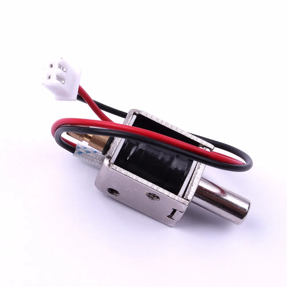 1PC DC 12V 0.43A Current Electronic Lock Mini Lock Electromagnetic Lock For Locking Sell-Machine Storage Shelf File Cabinet