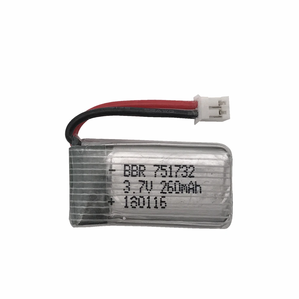10pcs 3.7V 260MAH Upgrade For Eachine E010 E010C E011 E013 H36 Mini RC Quadcopter 3.7V 260MAH 30C Libo Battery With Charger Set