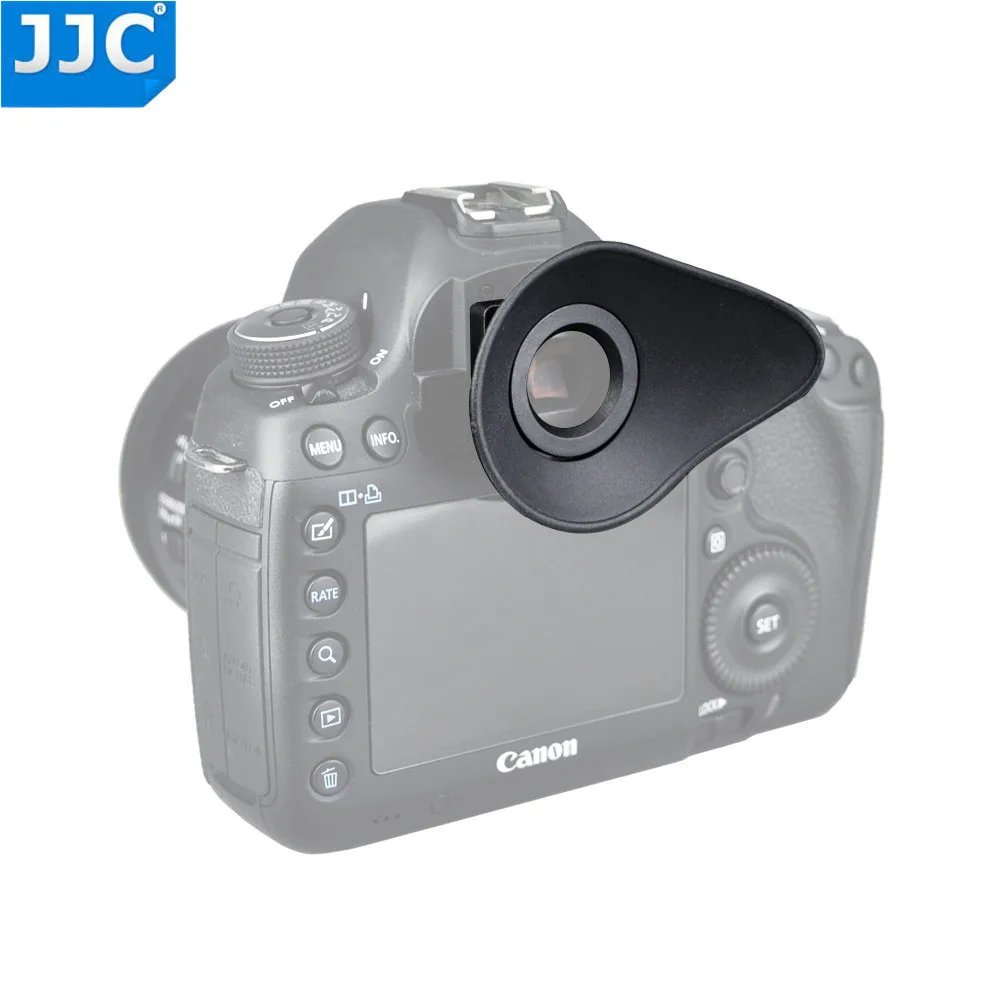 JJC สายตายาว EyeCup สำหรับ Canon EOS 5DM4 5DM3 1DX Mark II 1DX 1Ds Mark III 1D Mark IV III 5DS 5DSR 7D Mark II 7D แทนที่ Canon EG