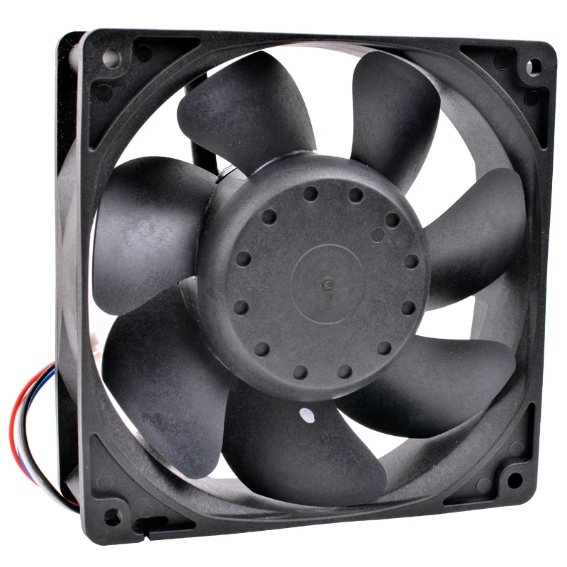 Gloednieuwe originele JF1238B1TKAR 12 cm 12038 DC12V 1.96A 4-wire PWM temperatuurregeling Grote luchtstroom krachtige koelventilator