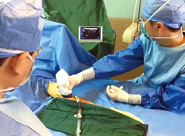 Série linear sem fio sonda tipo ultrassom scanner withdeep azul cabeça doppler oscilômetro para android ios tablet mini pc