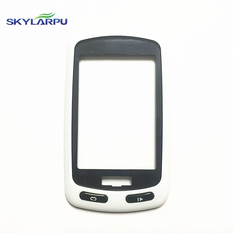 Skylarpu custodia anteriore originale (bianca) per Garmin Edge 810 sostituzione del misuratore di velocità della bicicletta (senza Touchscreen)