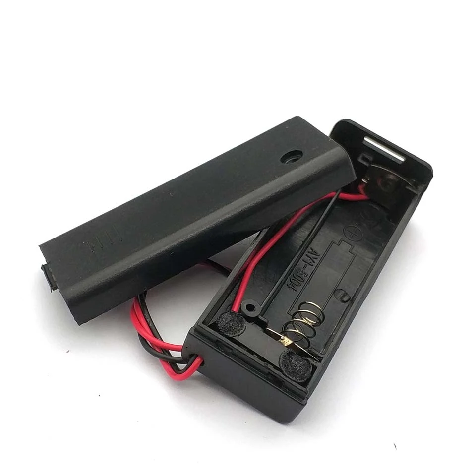 AA Battery Holder AA Battery Box AA Battery Case With Switch 1 AA 1.5V Battery Box AA Case With Switch